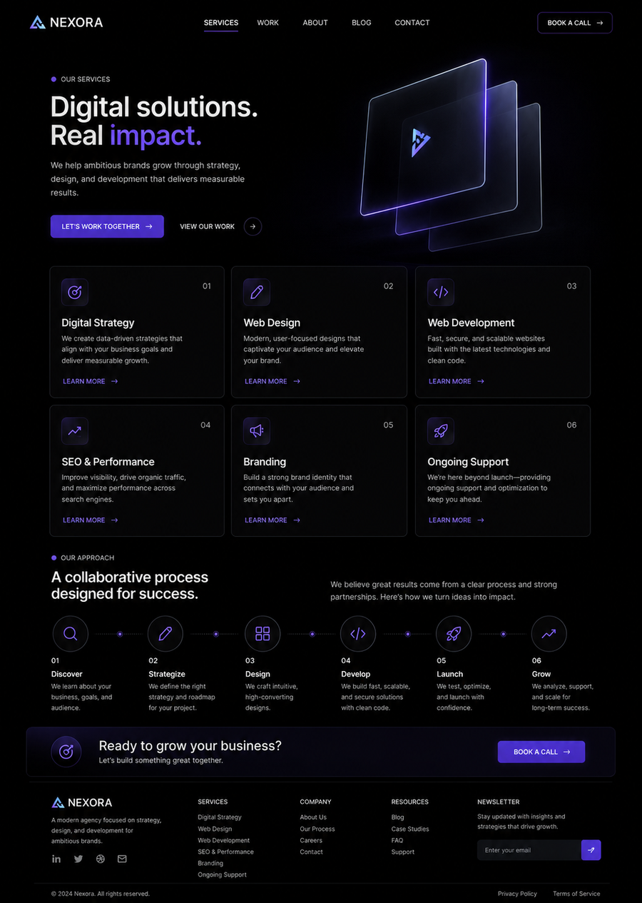 A clean agency experience with strong conversion structure.